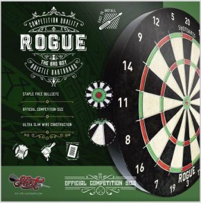 Misaladejuegos Diana Tradicional Shot Rogue Bristle Dartboard SH-SB3011 - Imagen 2