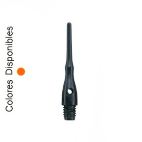 Misaladejuegos Puntas Unicorn Darts Contour Naranja Neón 2ba 27mm 1000unid 40023 - Imagen 3