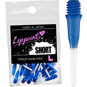 Misaladejuegos Puntas Lippoint Shortlip Two Tone Dark Blue White 22mm 2ba 30unid - Imagen 2