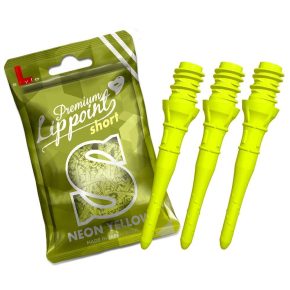 Misaladejuegos Puntas Lippoint Premium Shortlip Neon Yellow 2ba 21mm 30unid  SHORTLIP-PREM-NEON YELLOW - Imagen 2