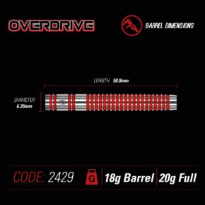 Misaladejuegos Dardos Winmau Overdrive 20g 90%  2429.20 - Imagen 4