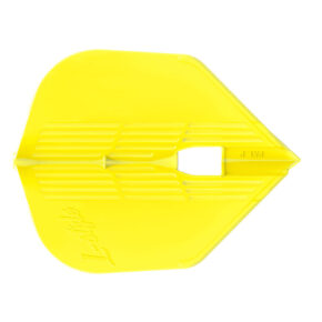 Misaladejuegos Plumas L-style L3Pro Kami Shape Flights Amarillo  L3KPRO-KAMI-YE - Imagen 3