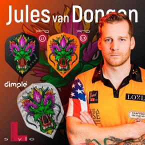 Misaladejuegos Plumas Champagne L-Style Signature L3Pro Jules Van Dongen Shape Naranja - Imagen 2