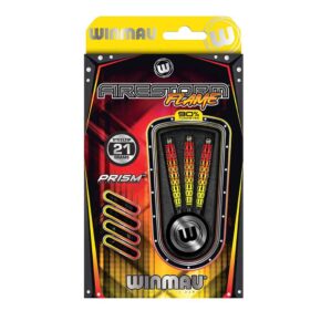 Misaladejuegos Dardos Winmau Firestorm Flame Torpedo 90% 21gr 1503.21 - Imagen 3