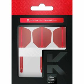 Misaladejuegos Plumas Target K-Flex No.6 Shape Red Short 410010 - Imagen 4