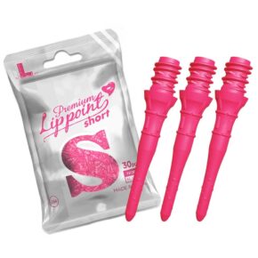 Misaladejuegos Puntas Lippoint Premium Shortlip Rosa Neon 2ba 21mm 30unid - Imagen 2