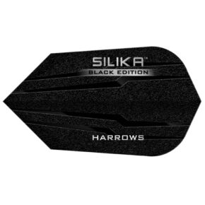 Misaladejuegos Plumas Harrows Darts Flights Slim Silika Black   hf5183 - Imagen 2